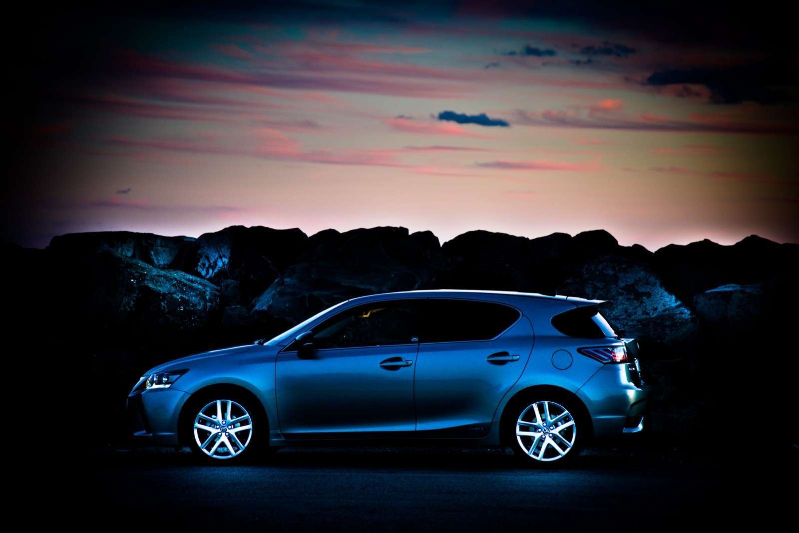 LEXUS CT200Hybrid, SET FARO ©lucaromanopix